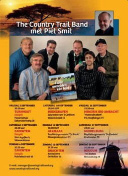 Concert Country Trail Band met Piet Smit