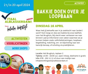 Vitaal Alblasserdam! Weken - Bakkie doe over je loopbaan