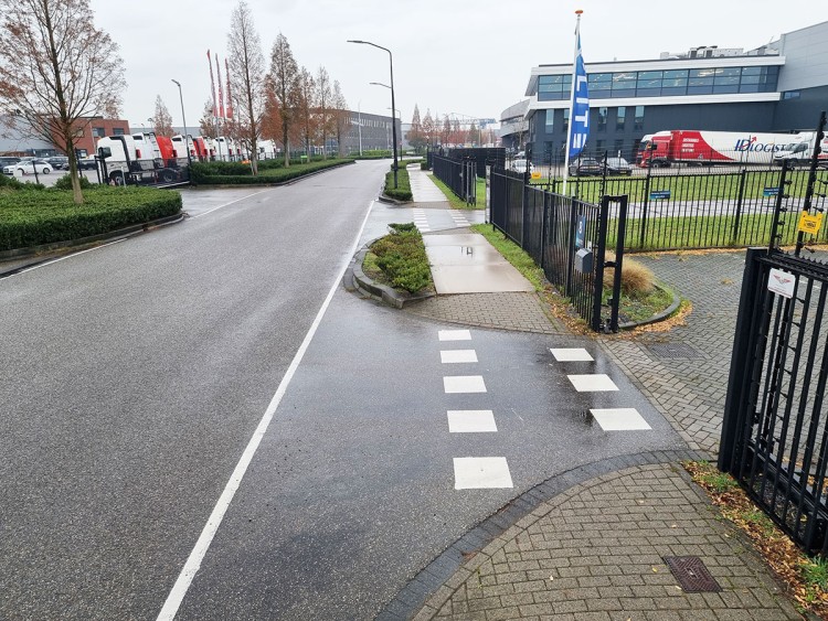 OV de Noord overhandigt brandbrief verkeersonveiligheid bedrijventerrein Nieuwland Parc