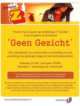 Theater AanZ over geloof en homoseksualiteit