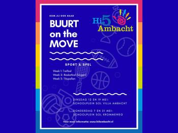 Buurt on the Move - (groep 3 t/m 8) SOL Krommeweg