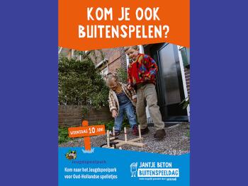 Buitenspeeldag bij het Jeugdspeelpark