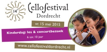 Kinderdag tijdens Cellofestival Dordrecht 2015