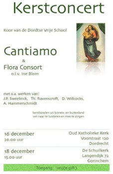 Kerstconcert Cantiamo