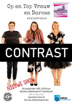 Kleinkunsttheater Op en Top Vrouw - Contrast