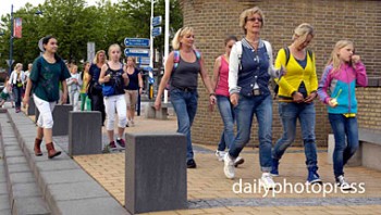 De avondvierdaagse in Alblasserdam